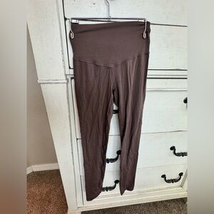 Aerie Brown High-Waisted Leggings